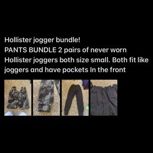 Hollister joggers bundle